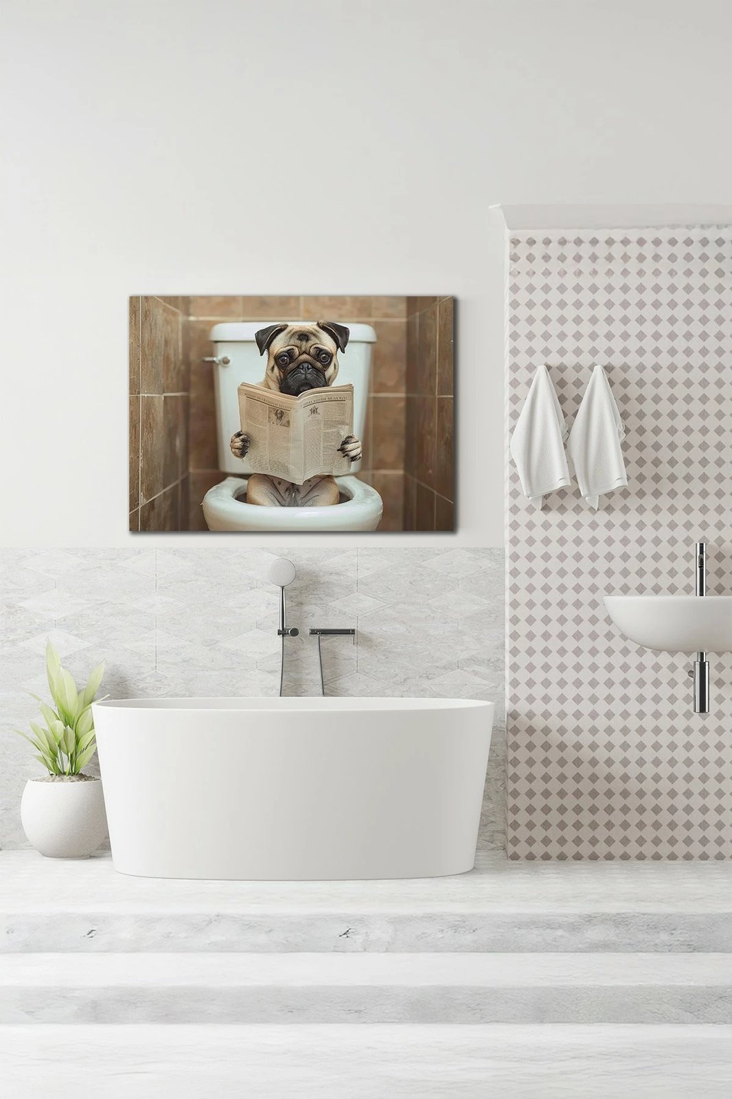 Pikturë dekorative në kanavacë, shumëngjyrëshe, Wallity Ersyaıhyvn30, 70x100cm