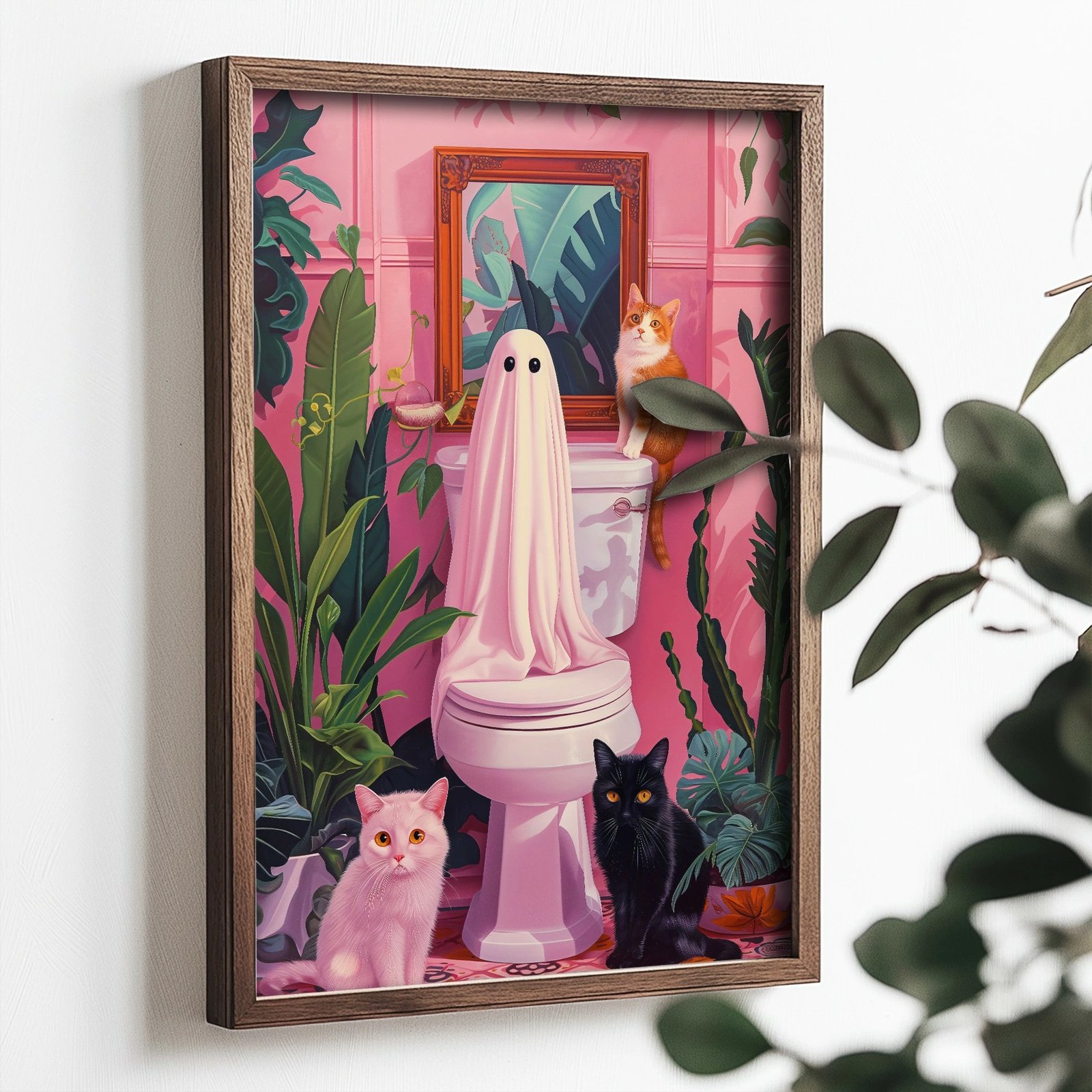 Pikturë dekorative me kornizë MDF, Wallity, TUN100-XL