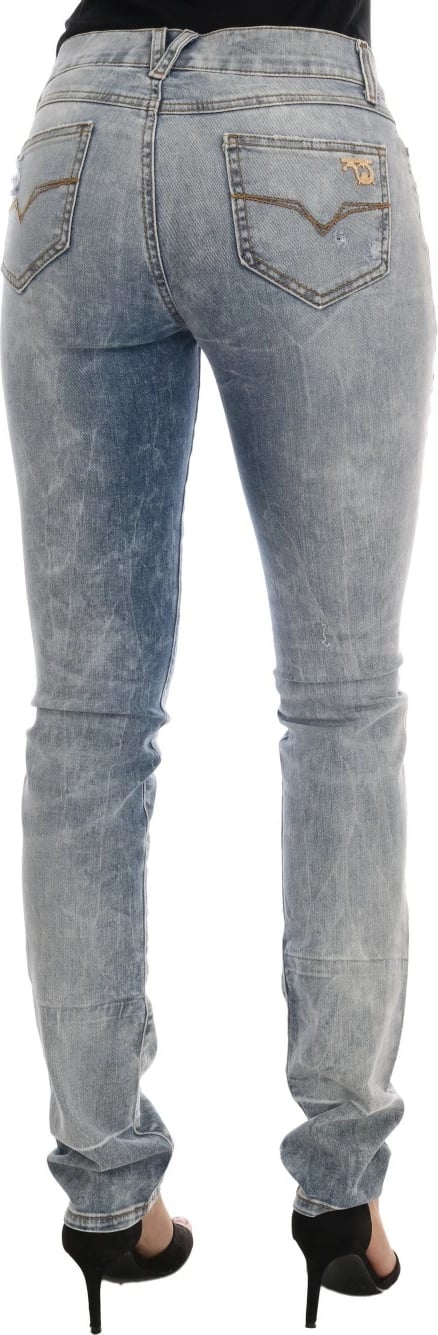 Xhinse për femra Versace Jeans, të kaltërta