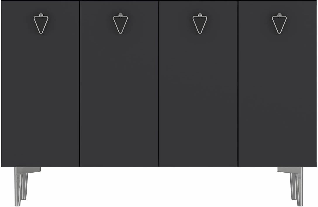 Konsol Skye Decor, Leyla, anthracite dhe argjend