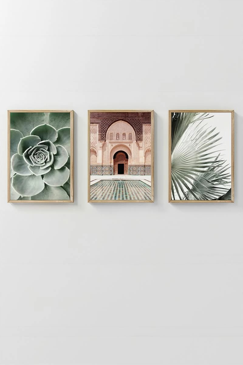 Pikturë dekorative me kornizë (3 copë), Wallity, Artcerceve17