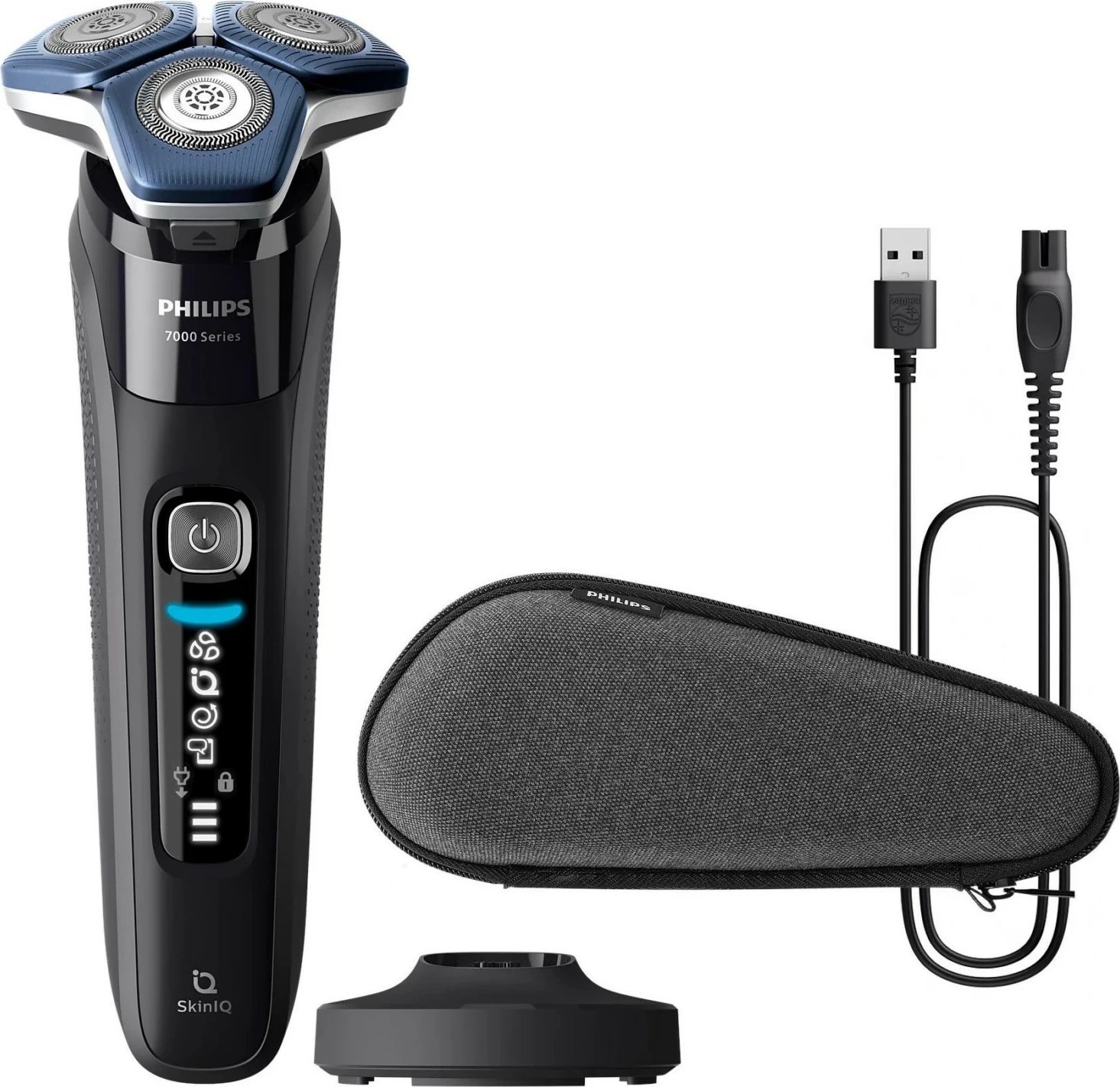 Makinë rroje Philips 7000 S7886/35, Bluetooth, i zi