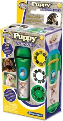 Lodër projektor dhe llambë dore MG DYSTRYBUCJA E4011, 24 imazhe qenushësh, shumëngjyrëshe