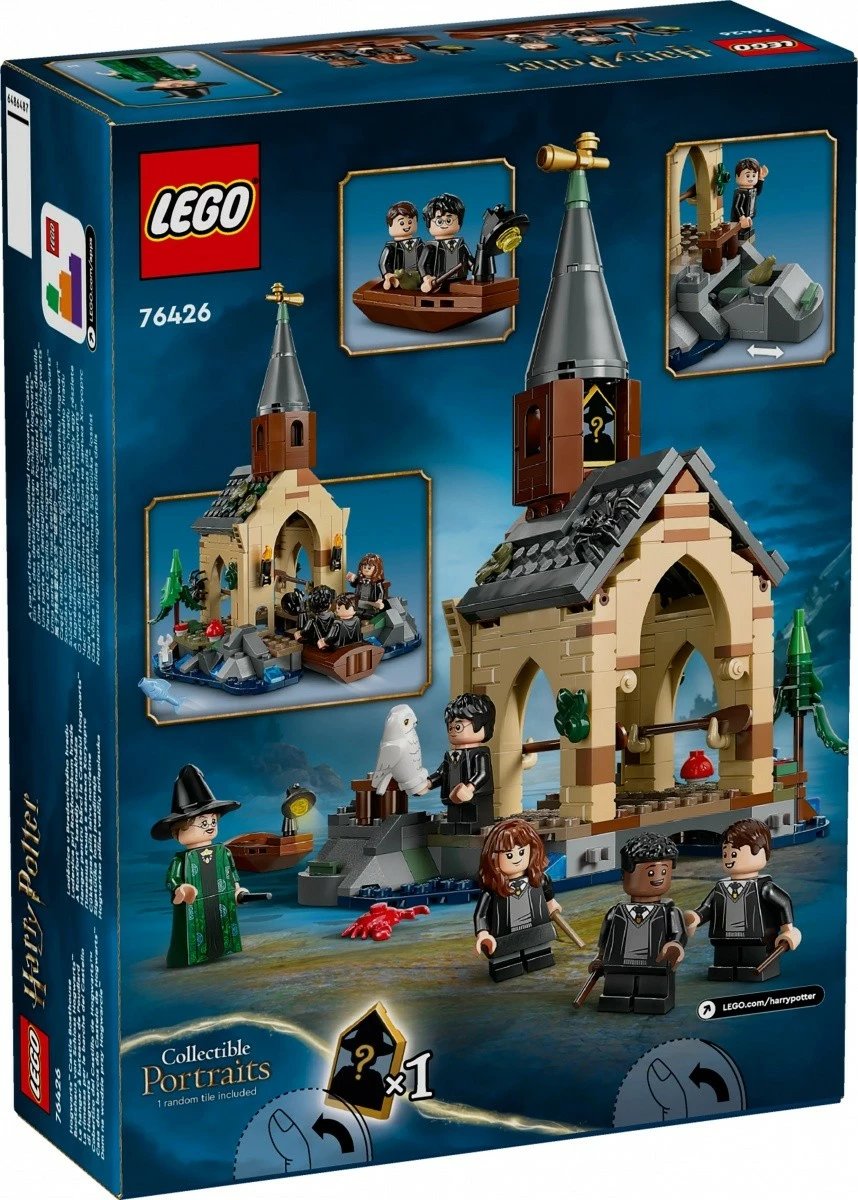 Set LEGO Harry Potter 76426 Water House by Hogwarts, 350 pjesë, për fëmijë, plastikë