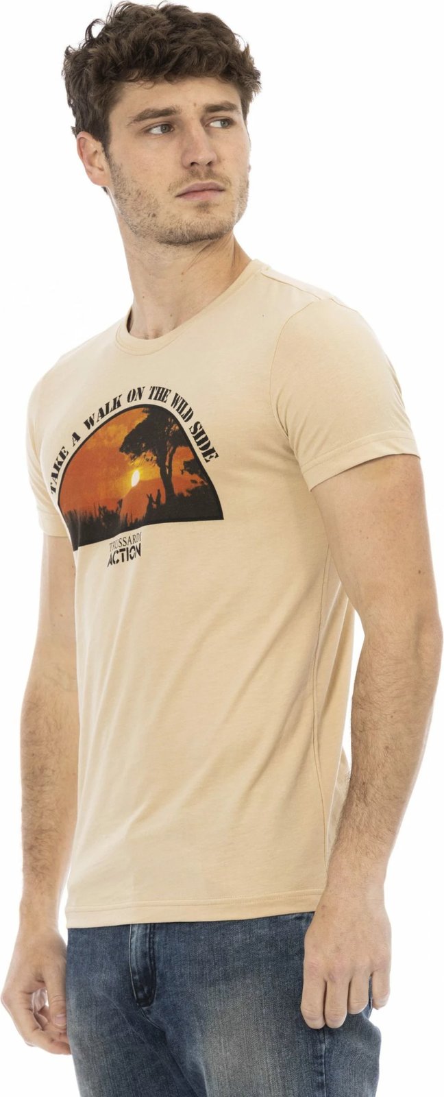 Maicë për meshkuj Trussardi, bezhë