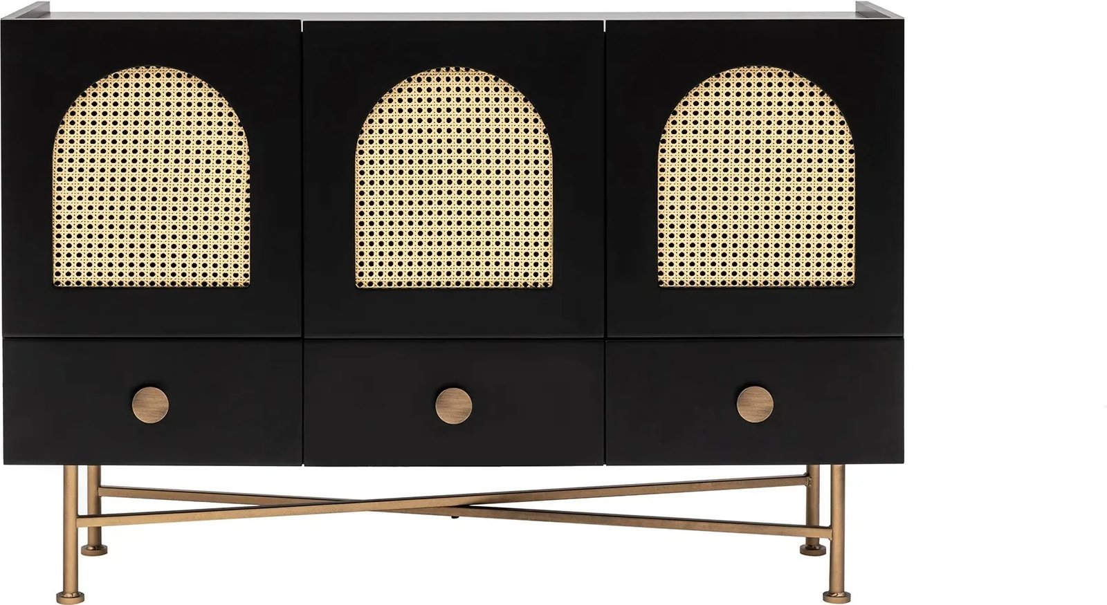 Konsolë Hanah Home, Cliff 63, e zezë