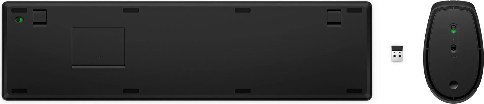 Set tastierë dhe maus wireless HP 650 Combo, të zeza