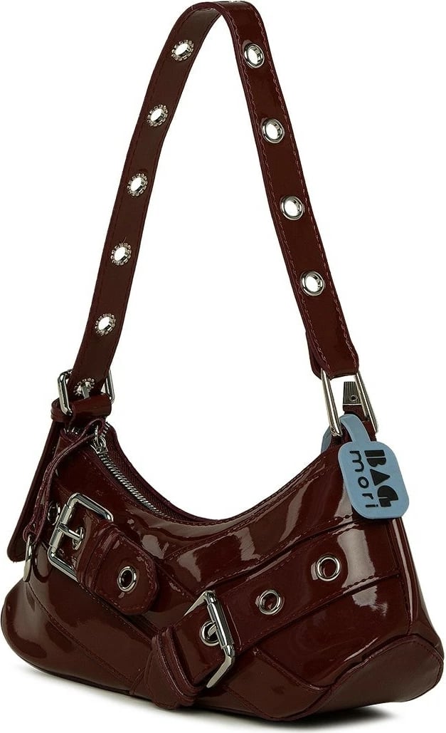 Çantë krahu Zoozie Bags, ngjyrë e kuqe e thellë, M000008443