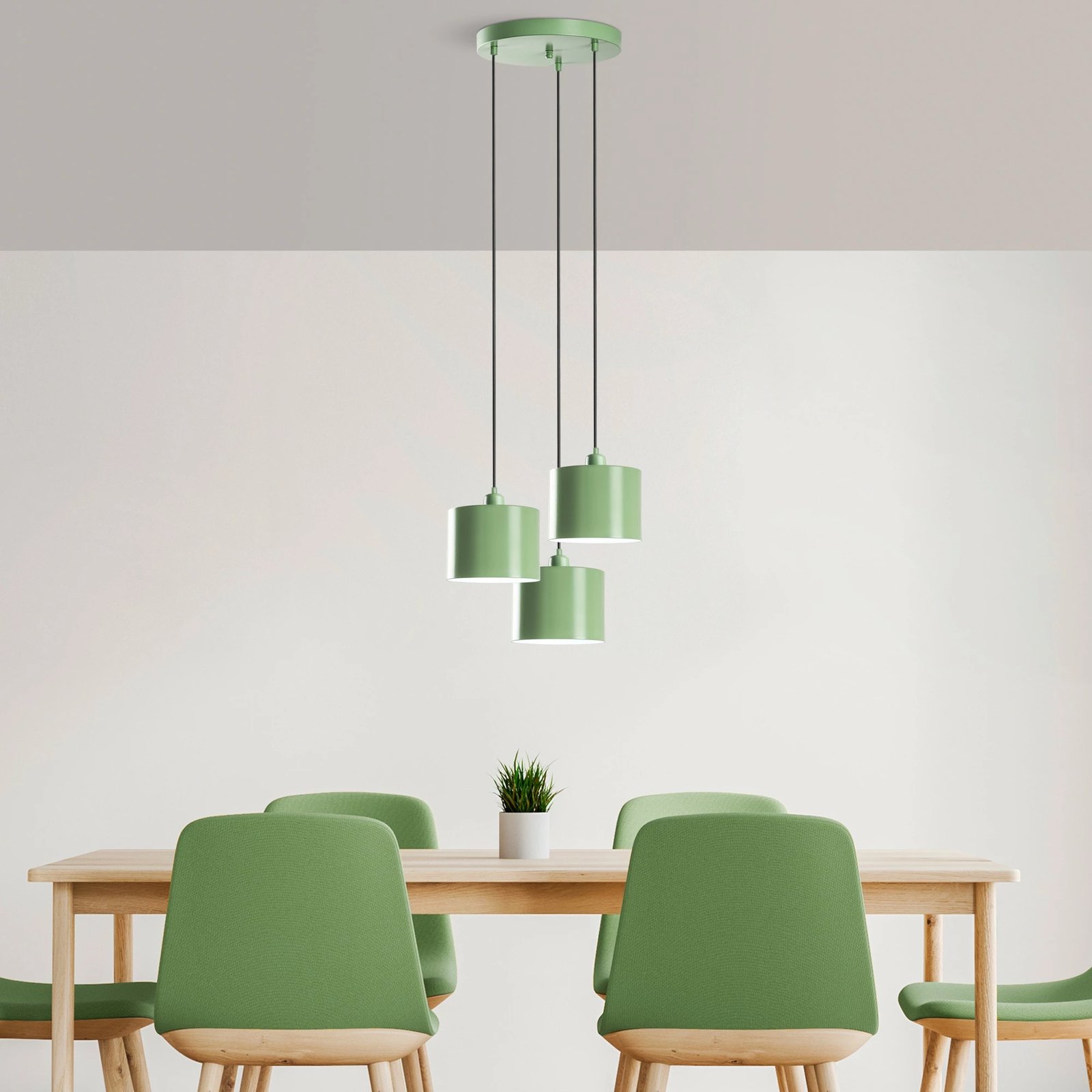 Llambë tavani Opviq, Duz - 195Mint - 3, ngjyrë mint