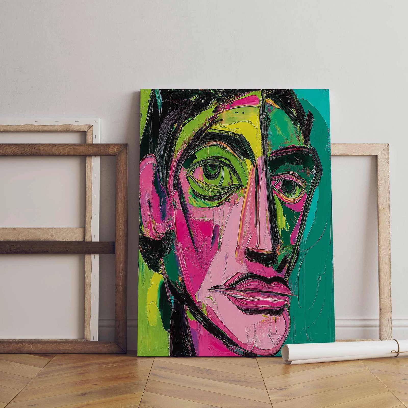 Pikturë dekorative në kanavacë, shumëngjyrëshe, 50x70cm