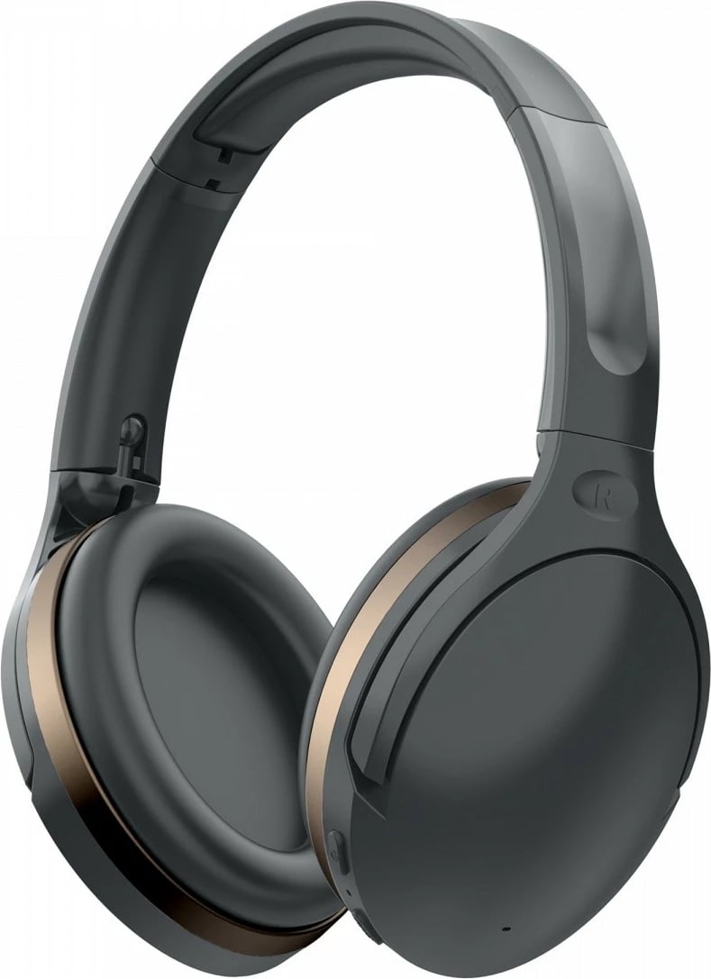 Kufje të mëdha Audeeo Serene Hush Pro, Bluetooth 5.0, ANC, 35 orë bateri, të zeza