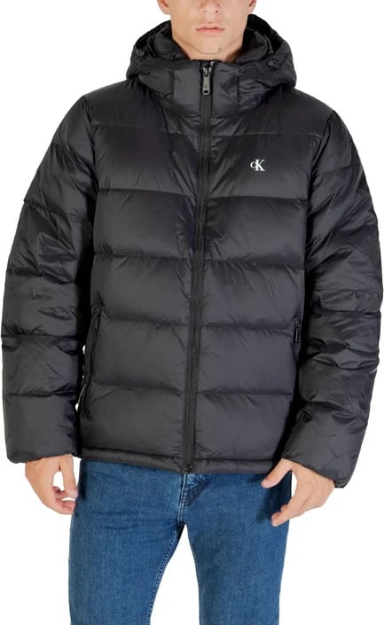 Jakne Calvin Klein Jeans për meshkuj, e zezë