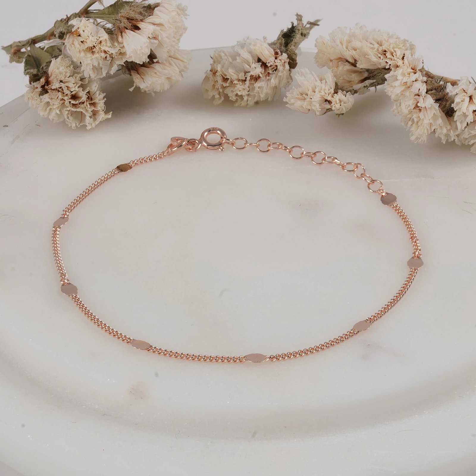 Byzylyk argjendi, ngjyrë rozë gold, Jumeon, 10661ROS