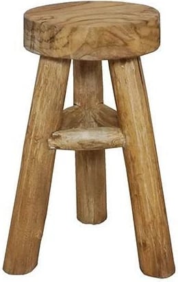 Stol Tribeca Nextdeco, Dru Tik, Ø 27x40cm