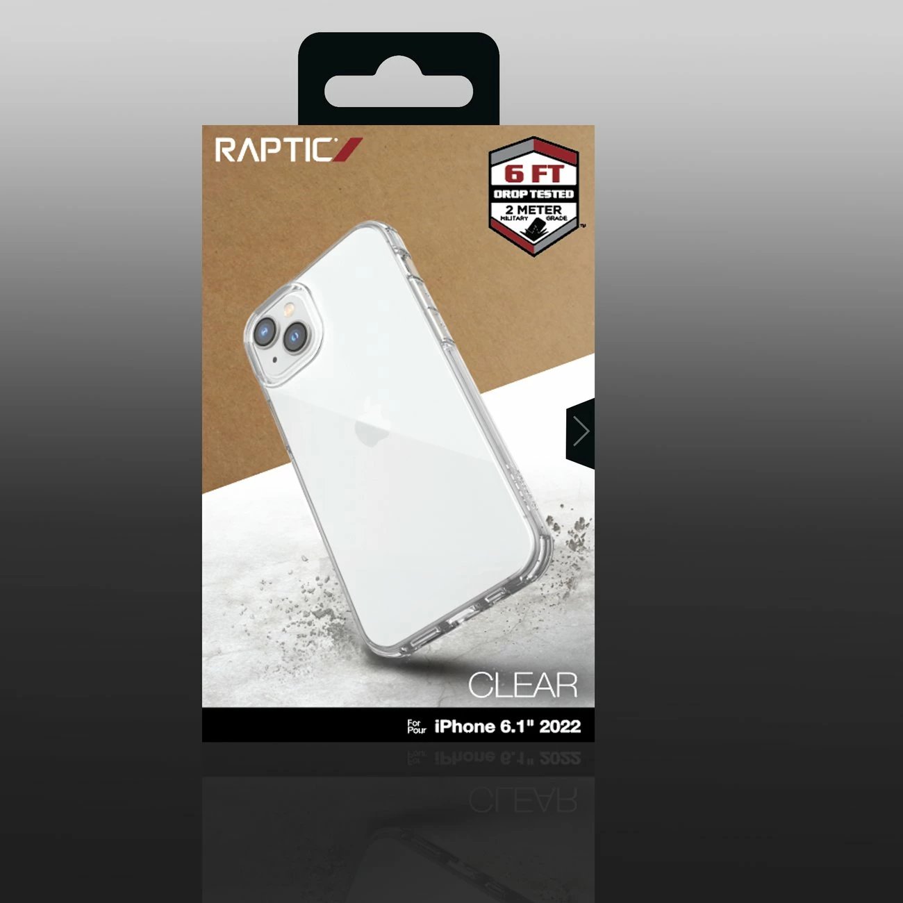 Mbështjellës Raptic X-Doria Clear për iPhone 14, i tejdukshëm, me MagSafe