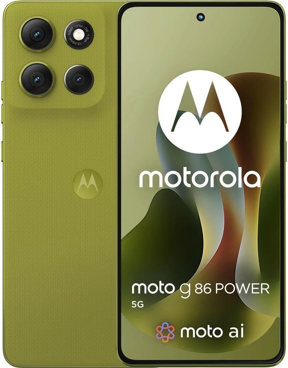 Celular Motorola Moto G86 5G 12/256GB Golden Cypress i gjelbërt