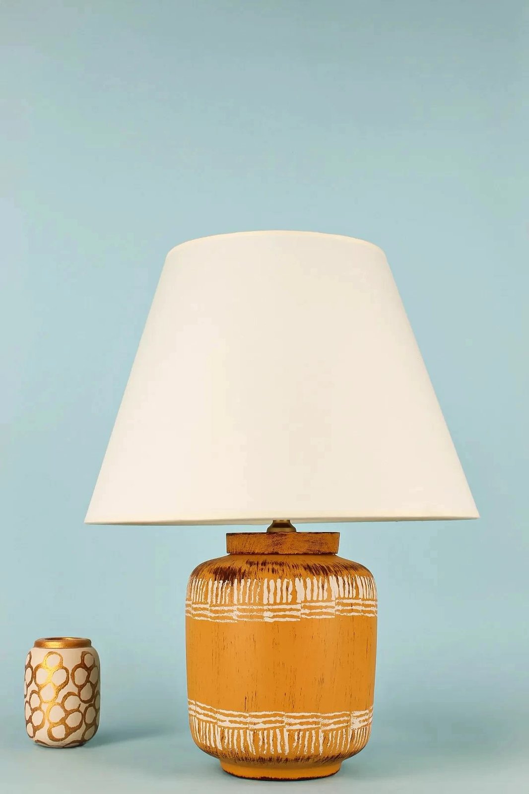 Llambë tavoline Opviq, BK059, portokalli, 46cm
