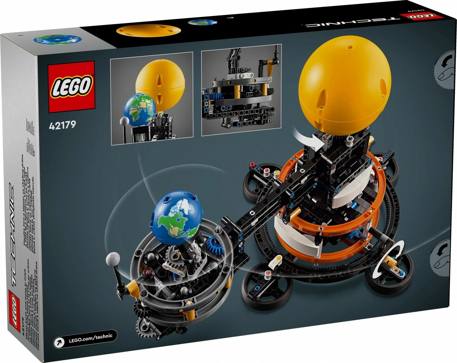 Set ndërtimi LEGO Technic 42179 Earth and Moon on Orbit, plastik, 526 pjesë