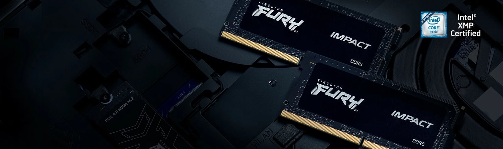 RAM Memorje Kingston FURY Impact 32GB DDR5 6000MT/s SODIMM Kit 2x, e zezë RAM Memorje Kingston FURY Impact 32GB DDR5 6000MT/s SODIMM Kit 2x, e zezë