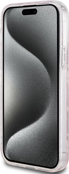 Mbështjellës Guess IML GCube MagSafe për iPhone 15/14/13, Rozë Mbështjellës Guess IML GCube MagSafe për iPhone 15/14/13, Rozë