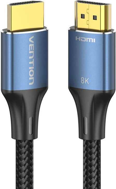 Kabllo HDMI 2.1 Vention ALGLH, 2m, 8K 60Hz/4K 120Hz, Blu