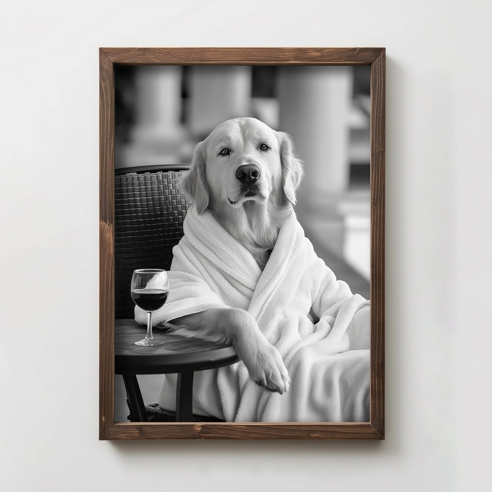 Pikturë dekorative me kornizë MDF, Wallity, TUN104-XL, shumëngjyrëshe, 50x70x3.5cm