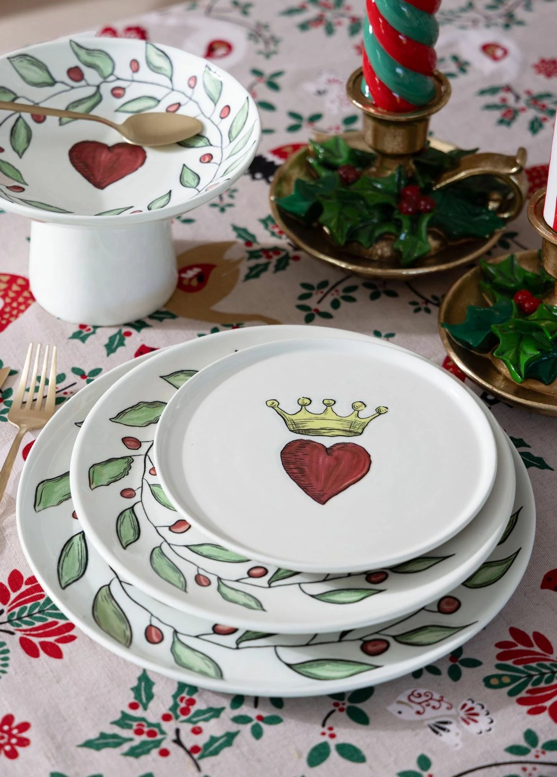 Set pjatash për ëmbëlsira (6 copë), Hermia Concept, LUV0001