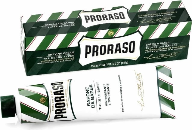 Krem për rroje Proraso Green 150ml