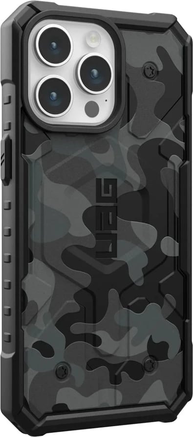Mbështjellës Urban Armor Gear 114303114061 për celular, për Apple, 17 cm (6.7"), TPU, Kamuflazh