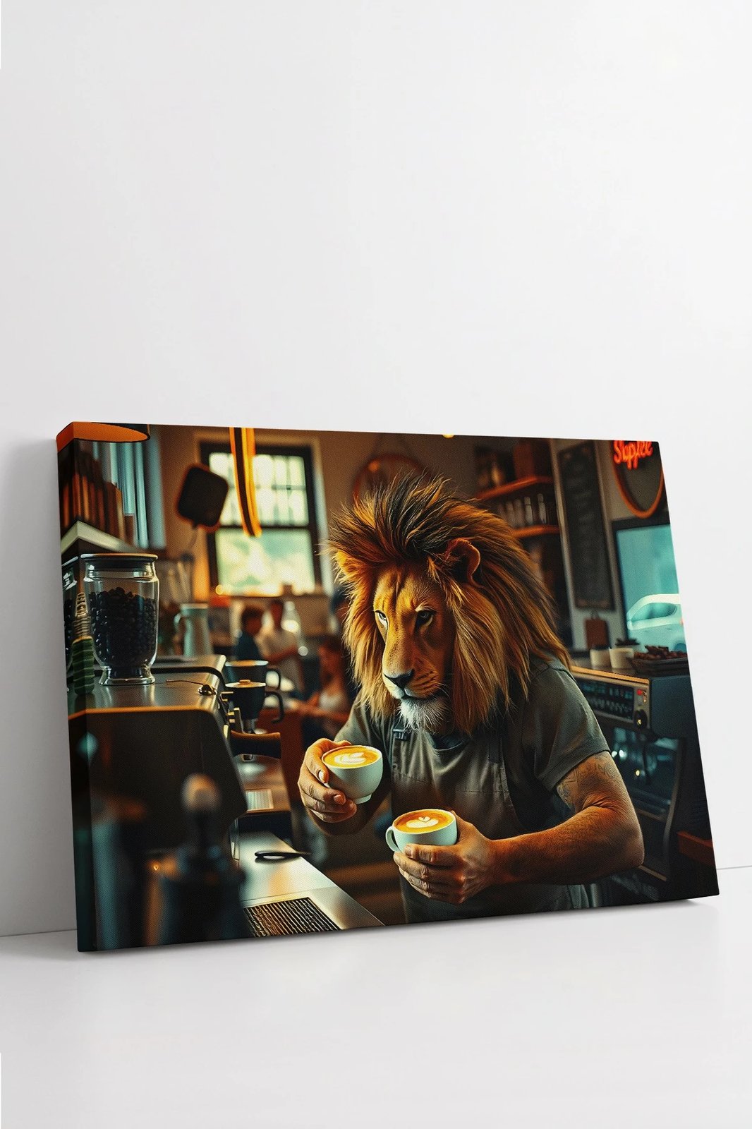 Pikturë dekorative në kanavacë, shumëngjyrëshe, Ersyaıhyvn20, 50x70cm