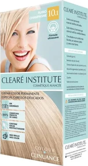 Ngjyrë për flokë unisex Clearé Institute Colour Clinuance 10.1 Champagne Blond