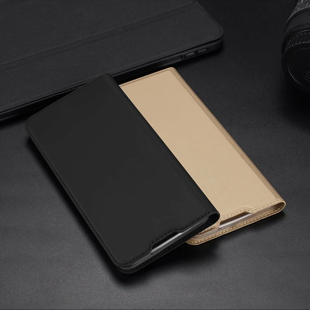 Mbështjellës Dux Ducis Skin Pro Bookcase për Samsung Galaxy A03s, ari