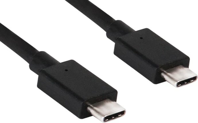 Kabllo USB Type-C Club3D 0.8m Power Delivery, e zezë
