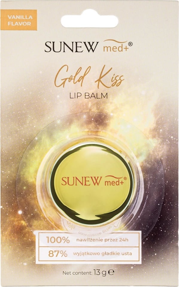 Balsam për buzë SunewMed+ Gold Kiss Vanilje 13g