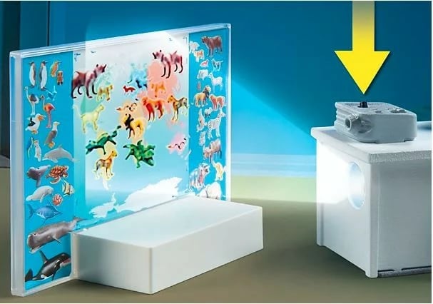 Set figurina Playmobil City Life 71330 Virtual Classroom, 17 copë