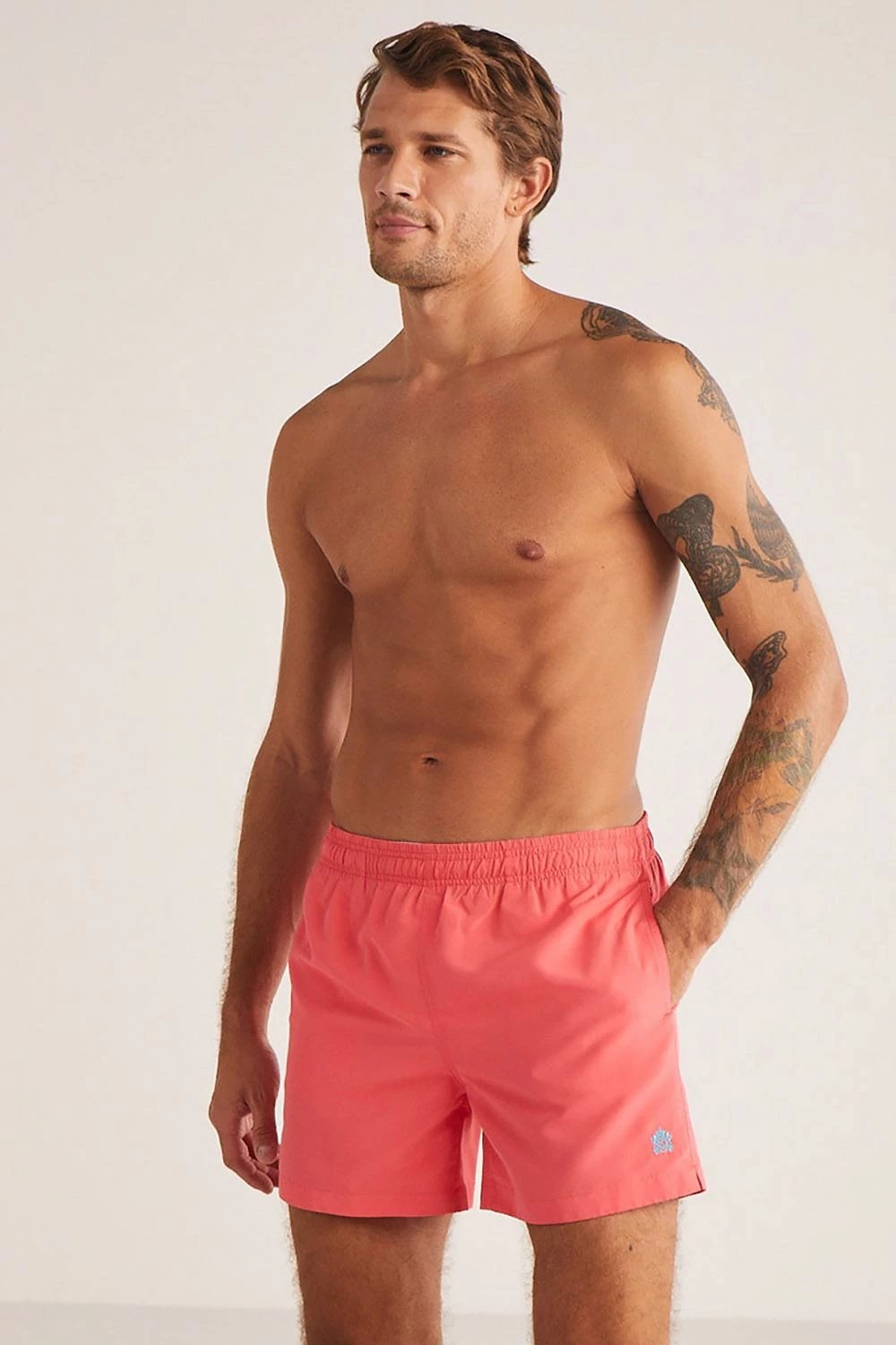 Tanga noti për meshkuj Jumeon, ngjyrë korale, 4XL