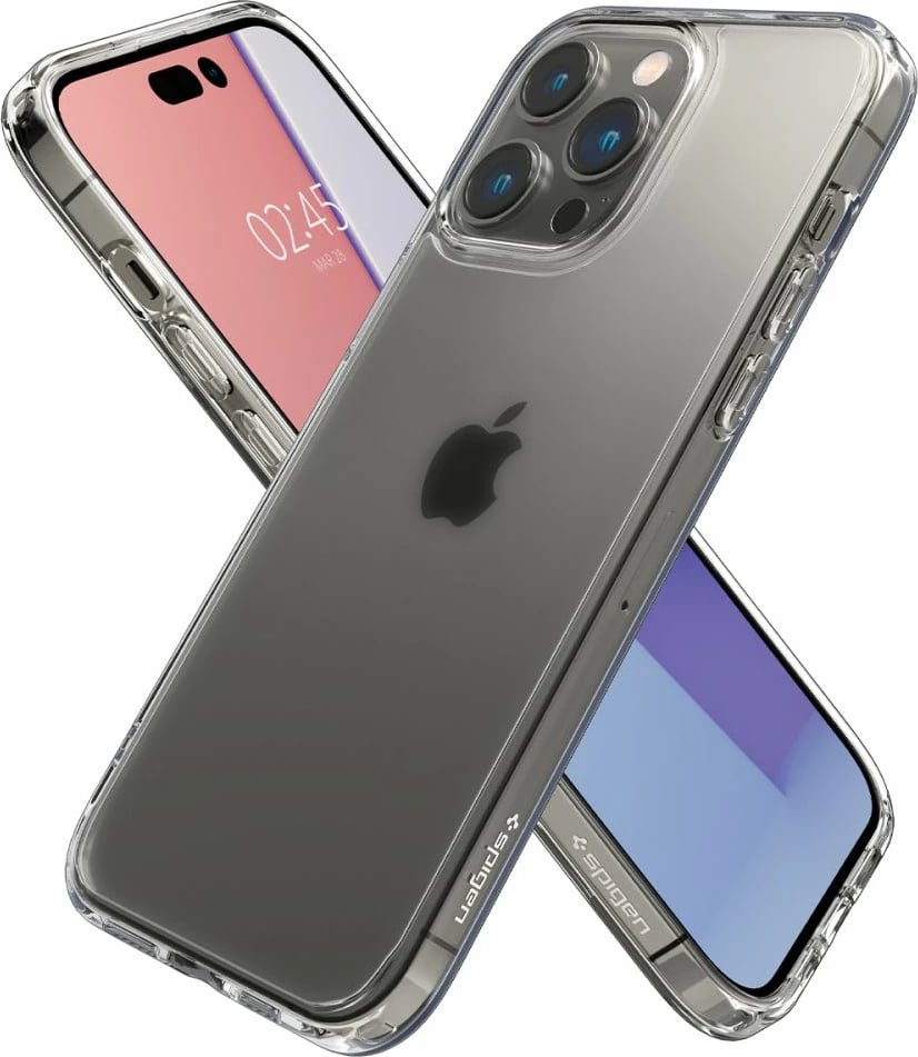 Mbështjellës Spigen Ultra Hybrid për iPhone 14 Pro, Matte Clear
