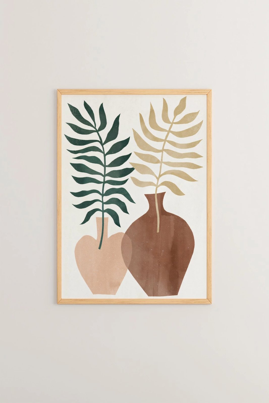 Pikturë dekorative me kornizë, Wallity, Tekhamcerceve51, shumëngjyrëshe, 33x48cm