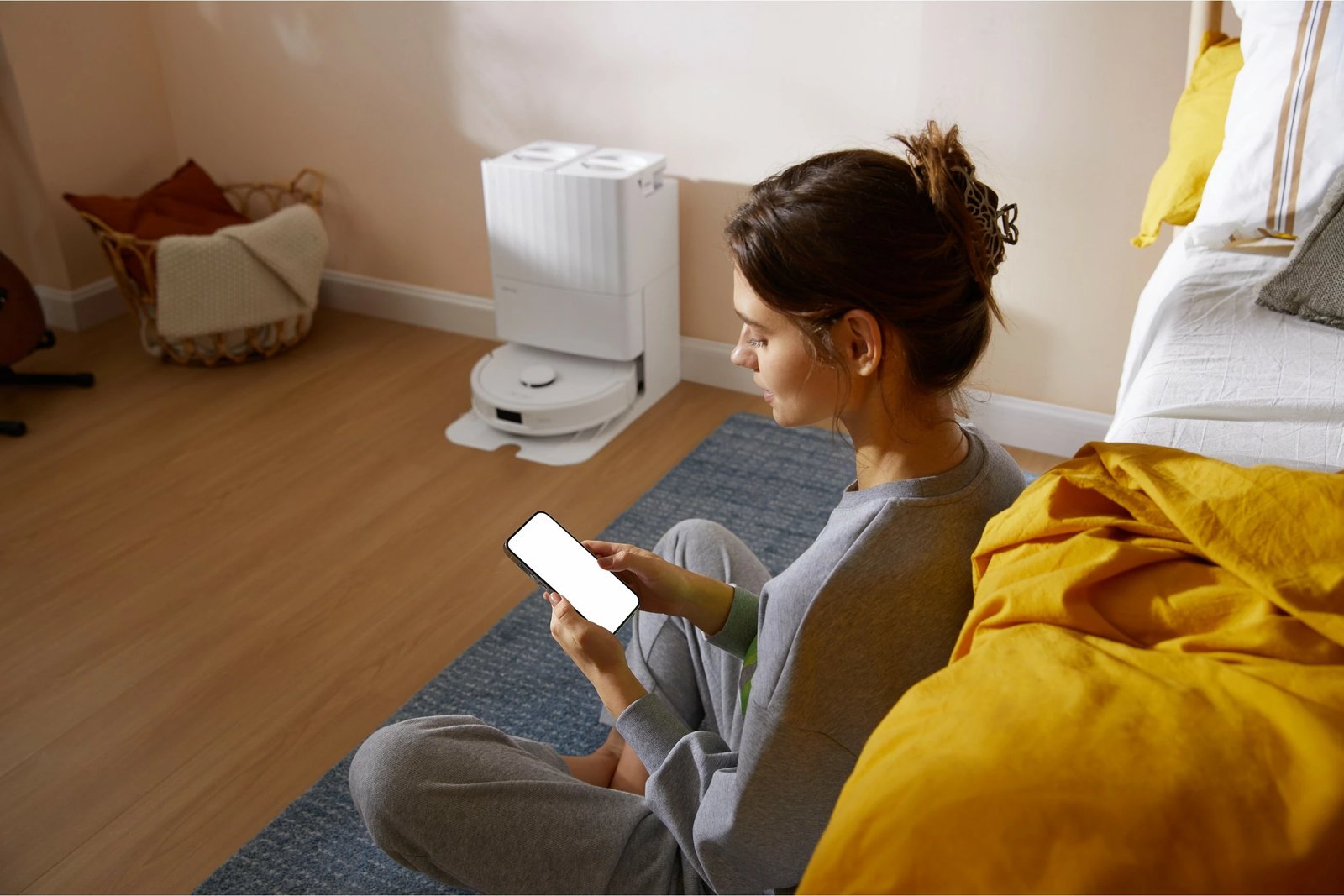 Robot pastrues Roborock QR 598, i bardhë