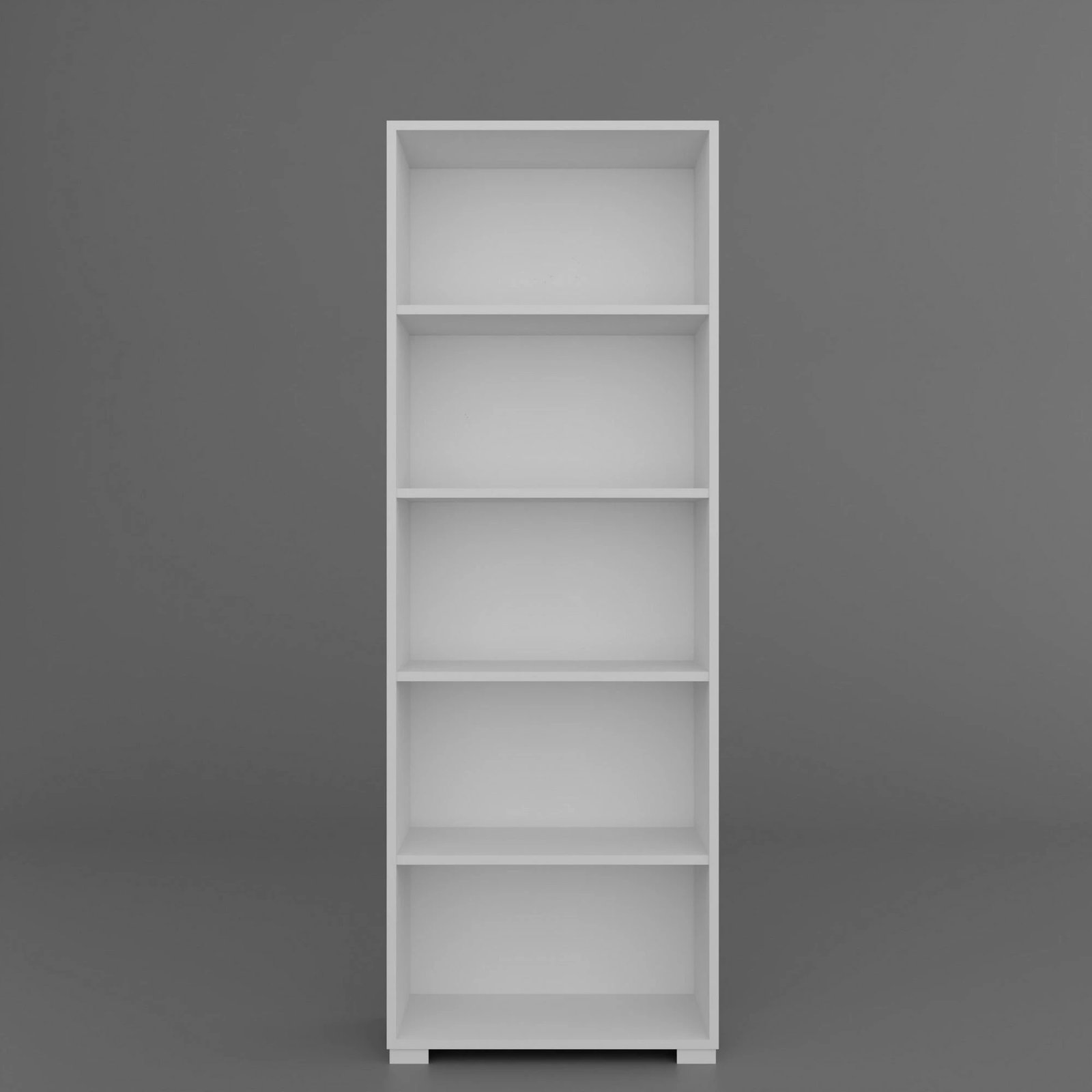 Raft librash Skye Decor, Lucas 1600-110, i bardhë, 64x182x25cm