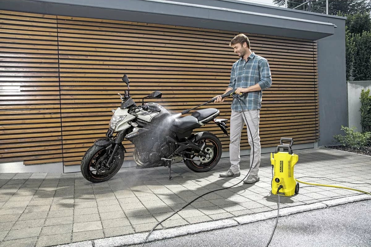 Lavapresion, Karcher, K2 Power Control *EU (1.637-600.0), 110 bar 360 l/h 1.4 kW zorrë 5 m, verdhë/zezë