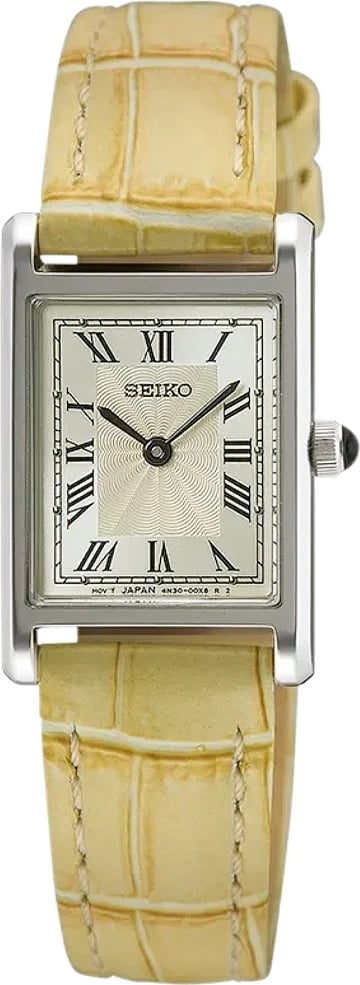 Orë dore SEIKO SWR095P1, bezhë