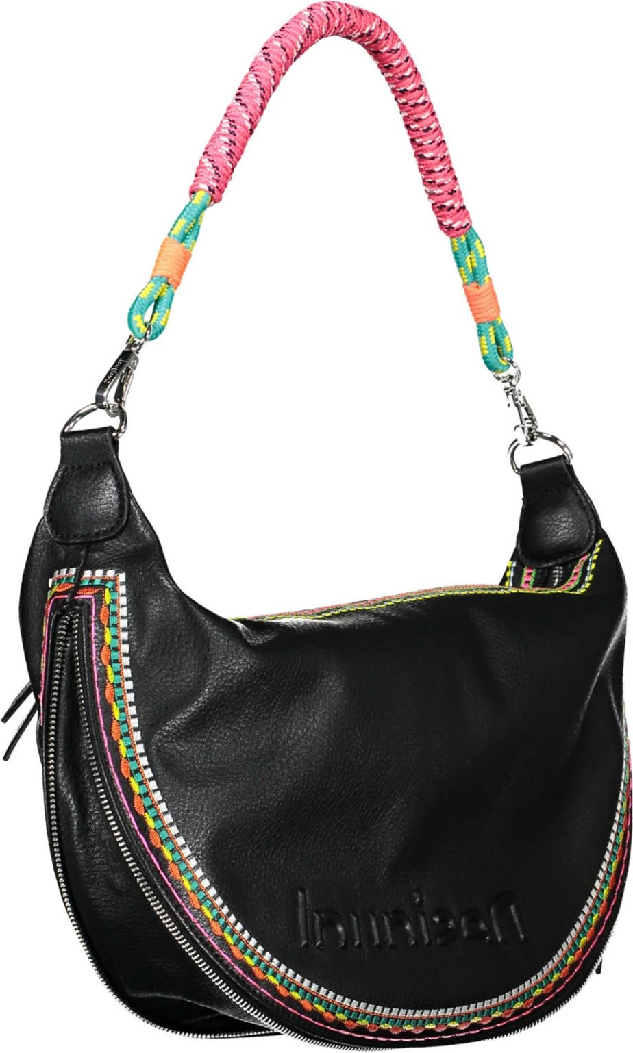 Çantë dore për femra Desigual, e zezë 