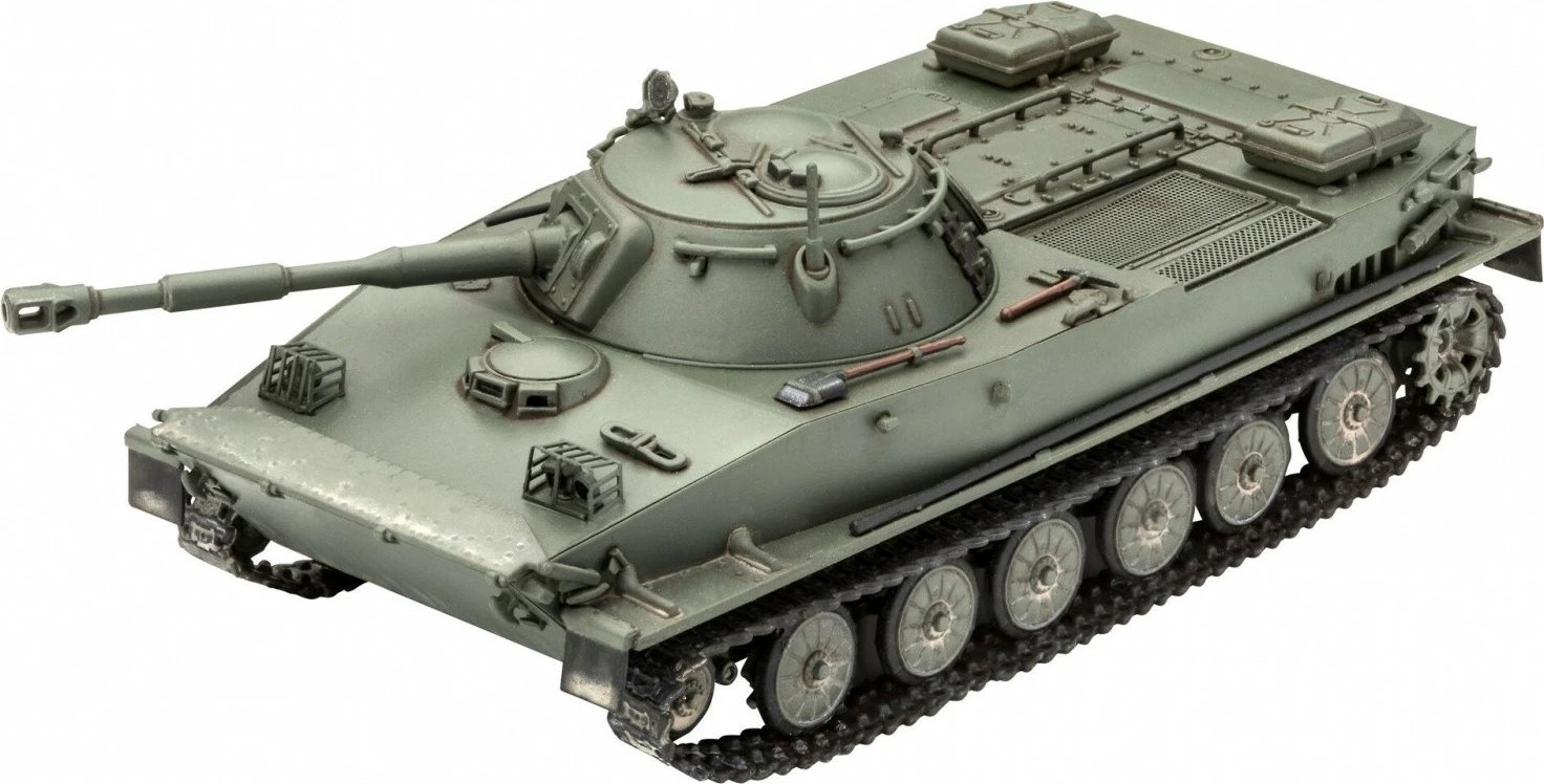 Model plastik tank Revell PT-76B, 1:72, 120 pjesë Model plastik tank Revell PT-76B, 1:72, 120 pjesë