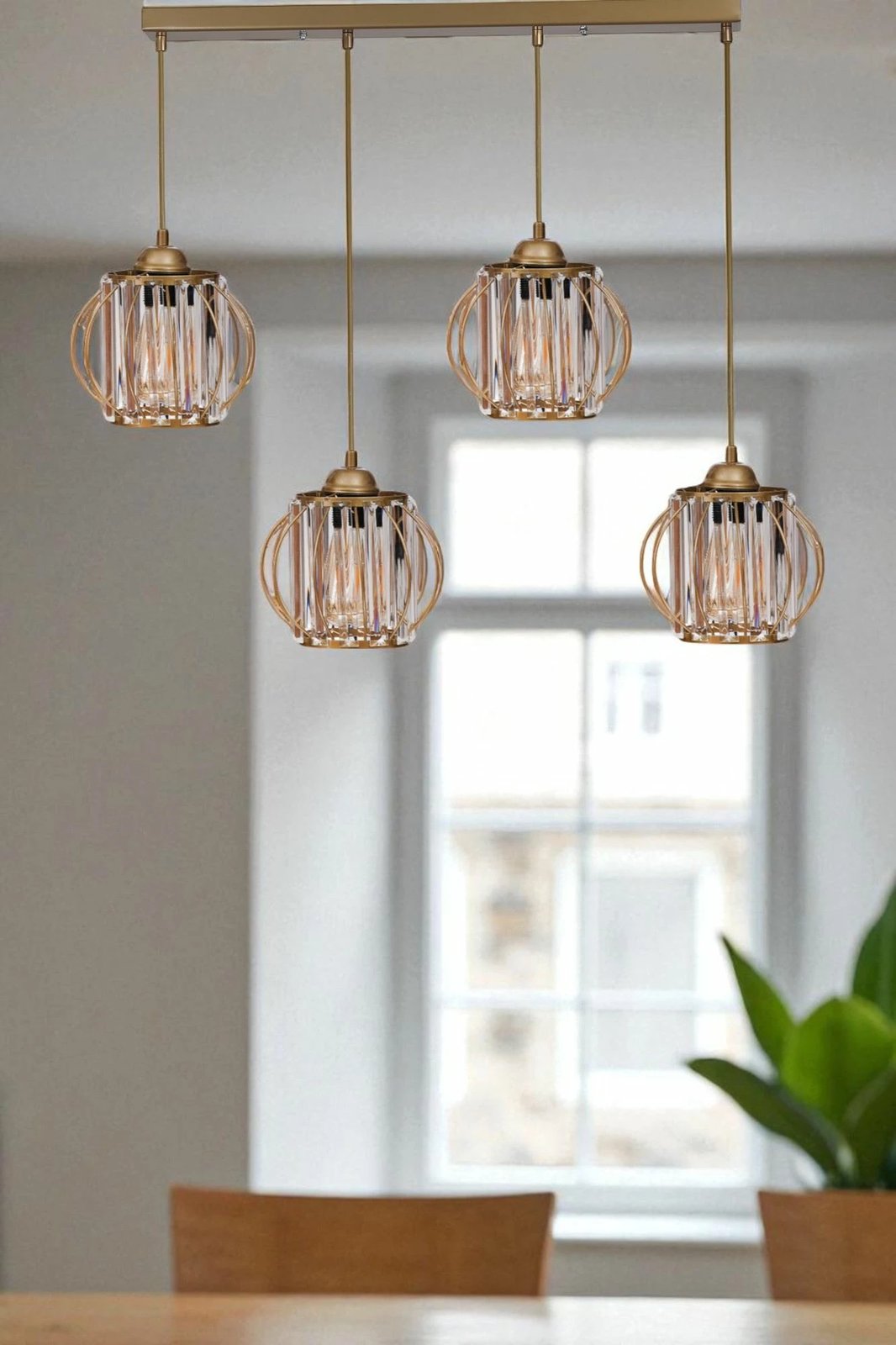 Llambë tavani Opviq, ngjyrë ari, 9043-6