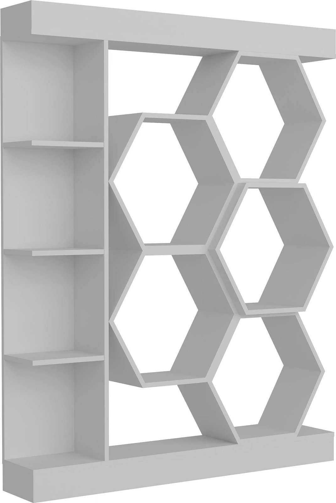 Raft librash Hanah Home, Sueno, i bardhë