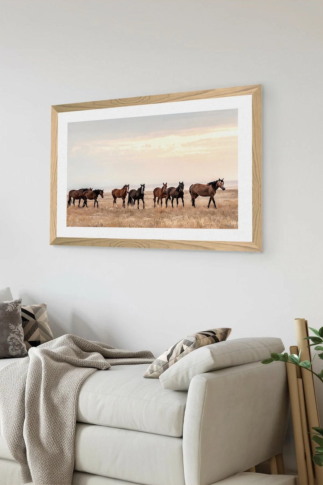 Pikturë dekorative Wallity, Tekhammdf106, shumëngjyrëshe, 33x48cm