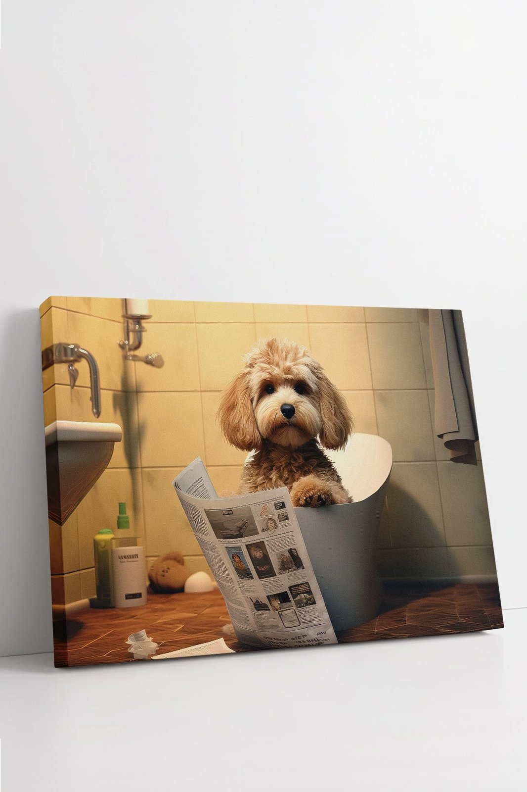 Pikturë dekorative në kanavacë, shumëngjyrëshe, Wallity, Ersyaıhyvn31, 40x60cm