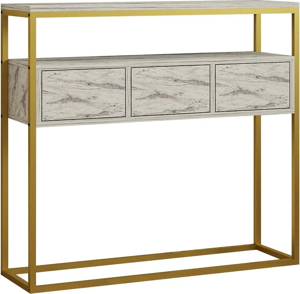 Konsol Hanah Home, ngjyrë Freesia Marble