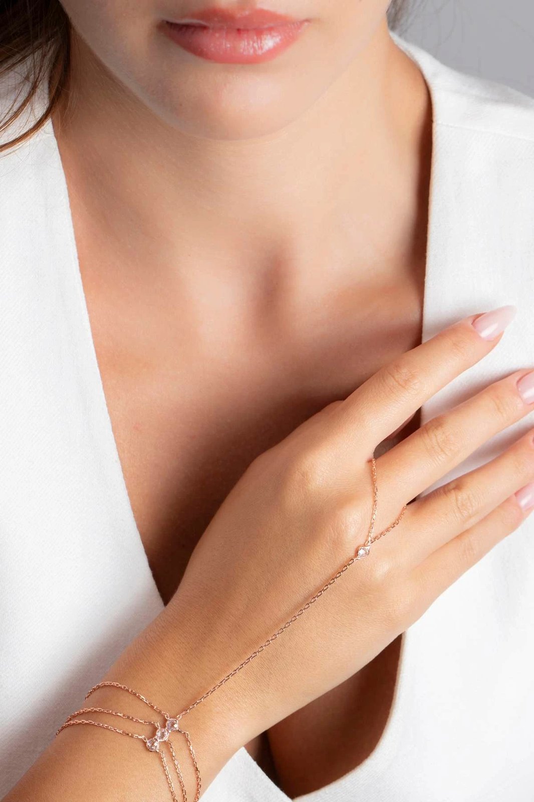 Zinxhir argjendi rozë gold Jumeon, TFNY65245R